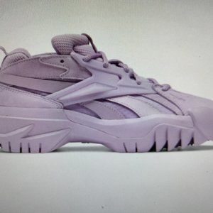 EUC REEBOK Cardi B Club C V2 Women's Shoes Lavender